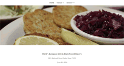 Desktop Screenshot of henksblackforestbakery.com
